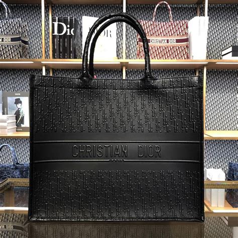 black leather dior book tote|christian dior book tote 2021.